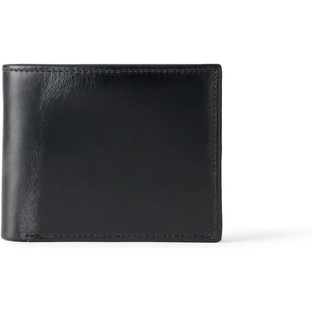 Men's Black Classic Leather Bifold Stylish Wallet Card Slip Pocket Designed